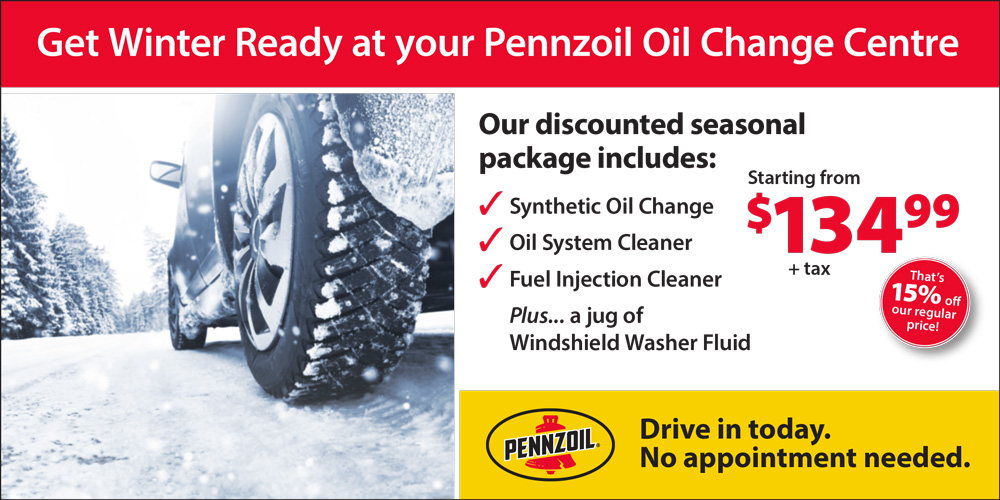 Promotions - Pennzoil Oil Change Centre