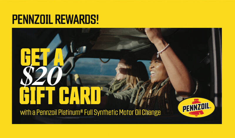 Promotions - Pennzoil Oil Change Centre